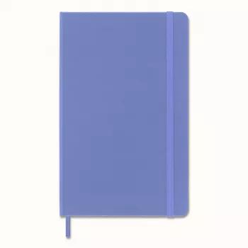 Moleskine Classic Caderno Capa Dura A5 Pautado Hydrangea Blue 240 Páginas
