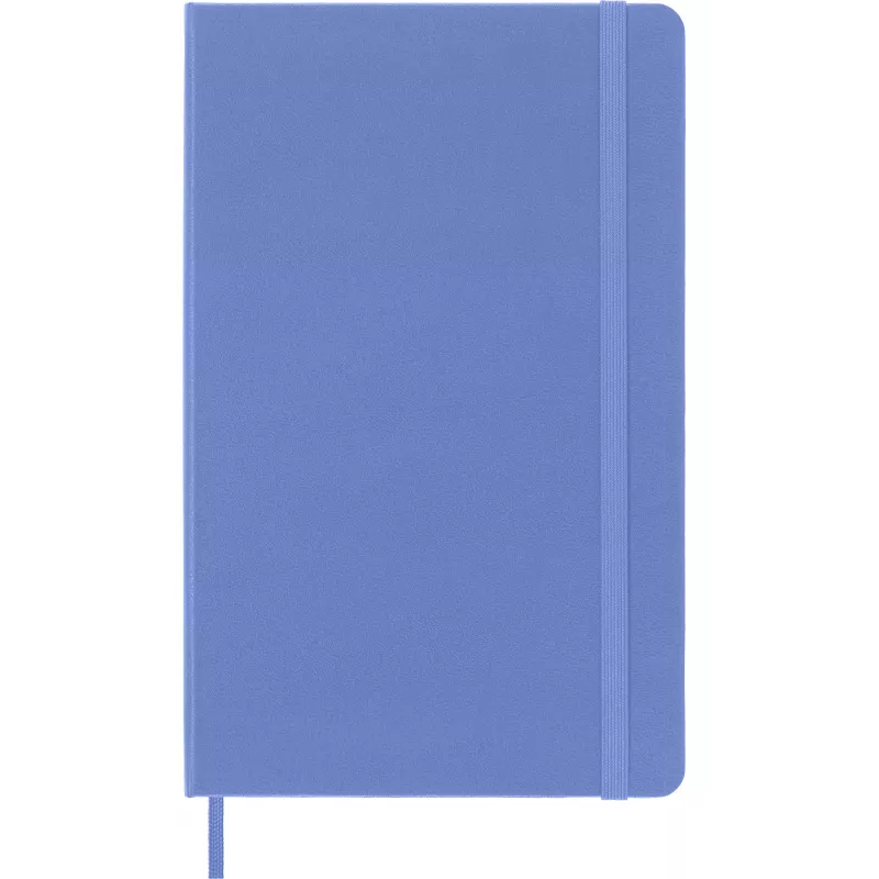 Moleskine Classic Caderno Capa Dura A5 Pautado Hydrangea Blue 240 Páginas