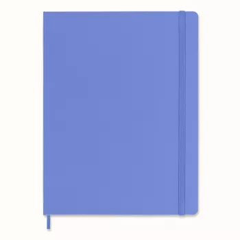Moleskine Classic Caderno Capa Dura A4 Liso Hydrangea Blue