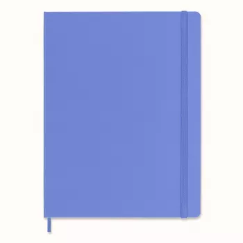 Moleskine Classic Caderno Capa Dura A4 Liso Hydrangea Blue