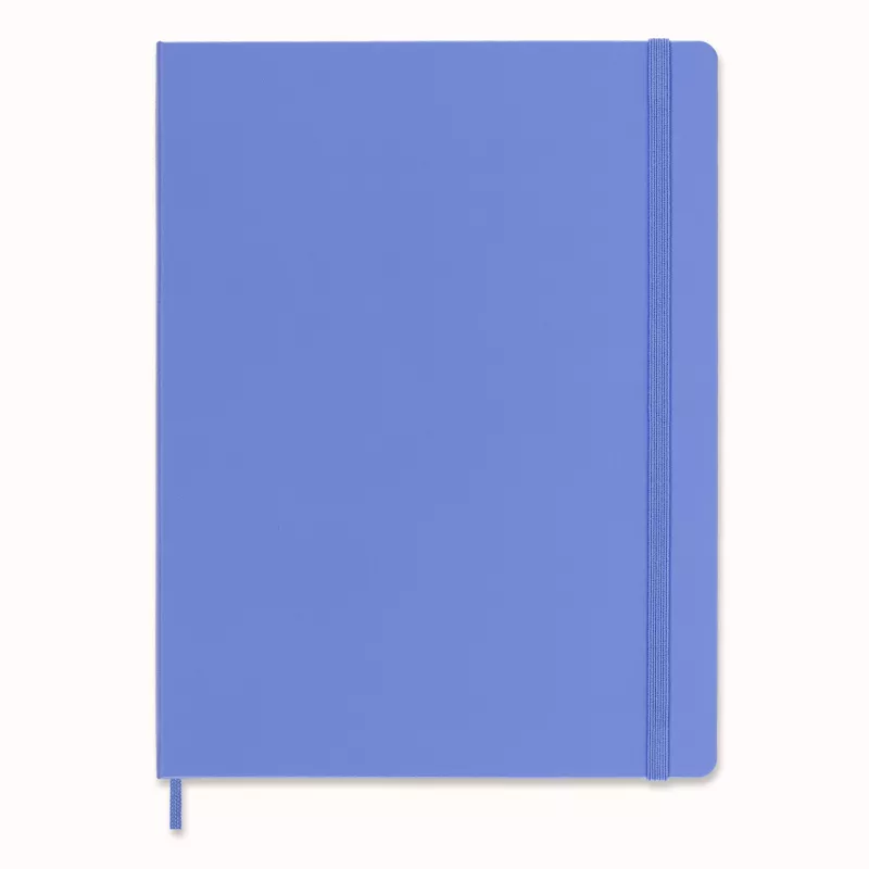 Moleskine Classic Caderno Capa Dura A4 Liso Hydrangea Blue
