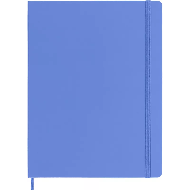 Moleskine Classic Caderno Capa Dura A4 Liso Hydrangea Blue
