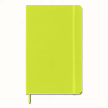 Moleskine Classic Caderno, capa dura, A5, pautado, Myrtle Green, 240 páginas