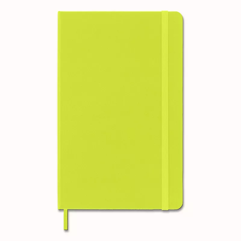 Moleskine Classic Caderno, capa dura, A5, pautado, Myrtle Green, 240 páginas