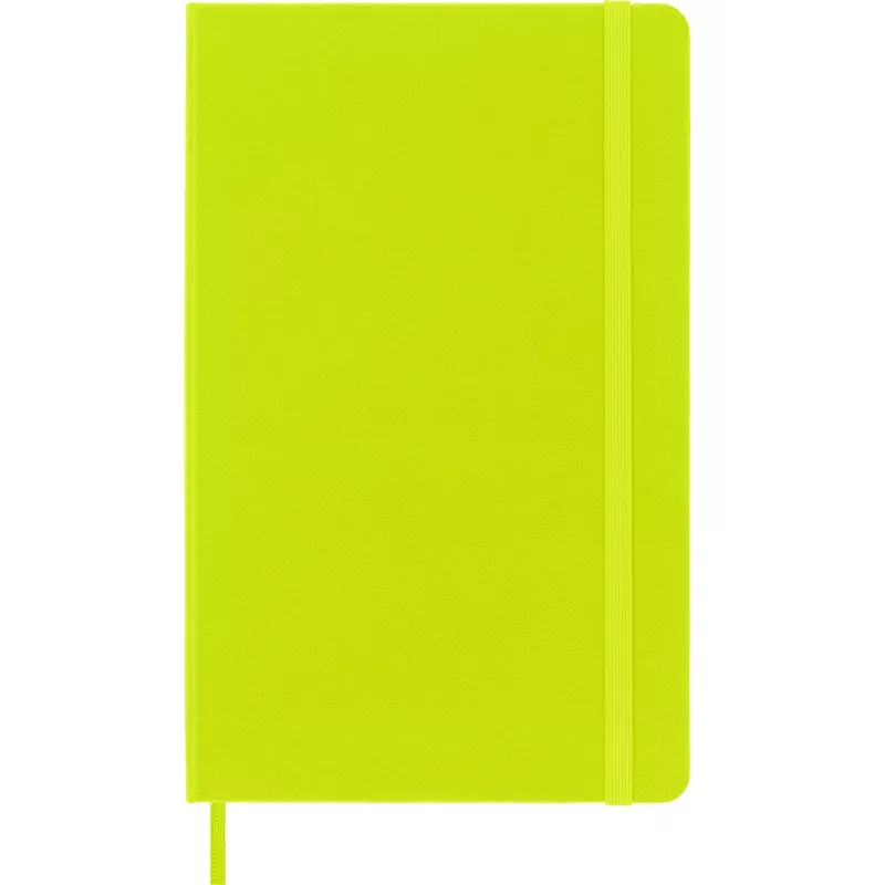 Moleskine Classic Caderno, capa dura, A5, pautado, Myrtle Green, 240 páginas