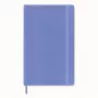 Moleskine Classic Caderno Large A5 pautado Hydrangea Blue capa flexível