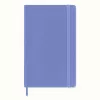 Moleskine Classic Caderno Large A5 pautado Hydrangea Blue capa flexível