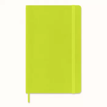 Moleskine Classic Caderno Grande Pautado Myrtle Green Capa Flexível A5