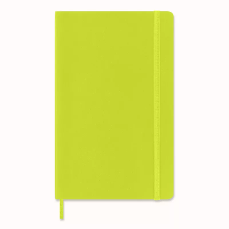 Moleskine Classic Caderno Grande Pautado Myrtle Green Capa Flexível A5