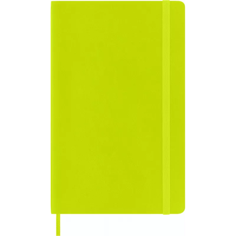 Moleskine Classic Caderno Grande Pautado Myrtle Green Capa Flexível A5
