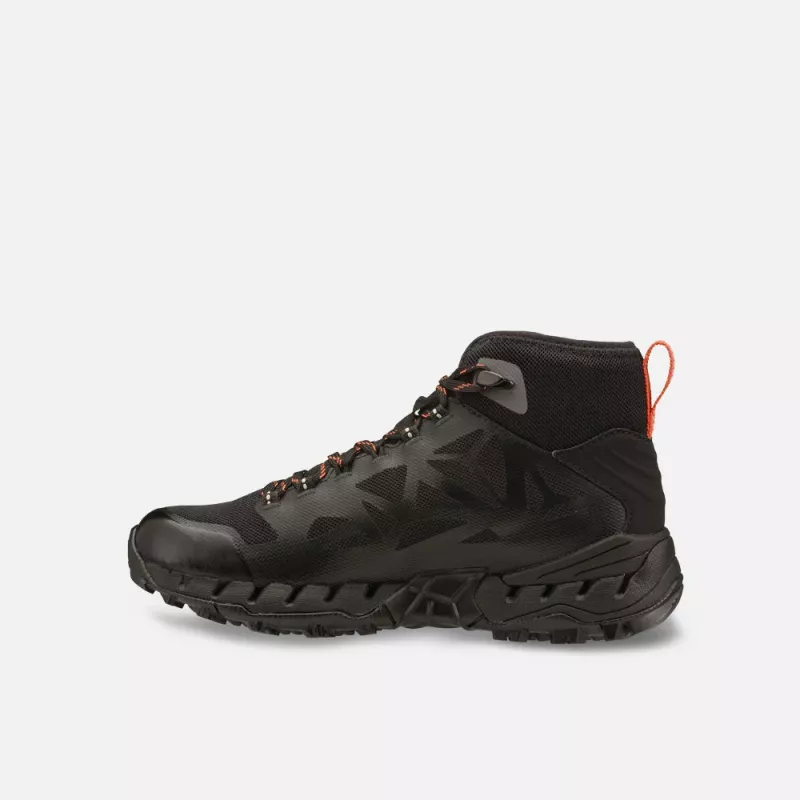 Sapatos de caminhada para mulher Garmont preto/vermelho