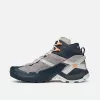 Botas de caminhada Garmont 9.81 Onyx Mid GTX para mulher - Nights Blue/Lunar Grey, EU 37,5