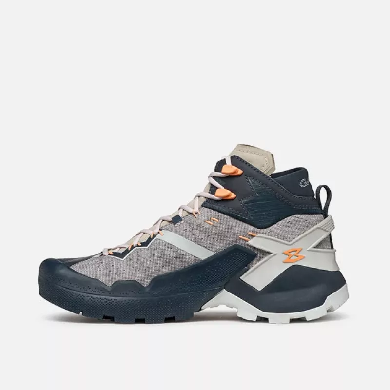 Sapatos de caminhada Garmont 9.81 Onyx Mid GTX para mulher - Nights Blue/Lunar Grey, EU 39,5