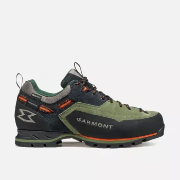 Sapatos de aproximação Garmont Dragontail Mnt Evo GTX - Black/Olivine Green - Tamanho 42,5
