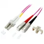 Cabo de patch de fibra ótica OM4 50/125 µm SC-LC duplex 3m TECHLY