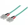 Cabo de patch de fibra ótica OM3 50/125 SC-SC duplex 5m TECHLY