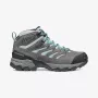 Sapatos de caminhada Scarpa Moraine Mid GTX para mulher, GORE-TEX, parte superior em nubuck e mesh, sola PRESA HIK-04, Arctic, EU 37