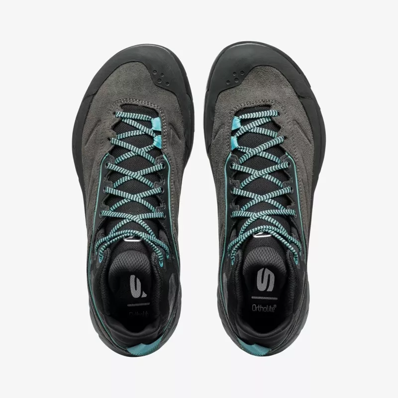 SCARPA Rapid XT Mid para mulher Shark Aqua