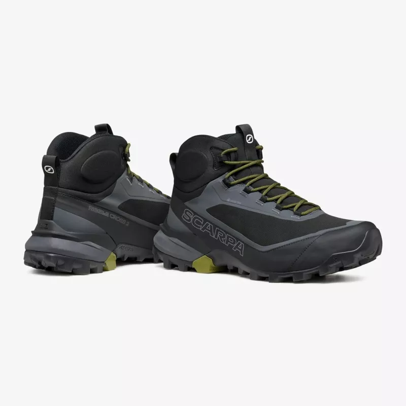 Botas de alpinismo Scarpa Ribelle Cross 2 Mid GTX Black Olive EU 44