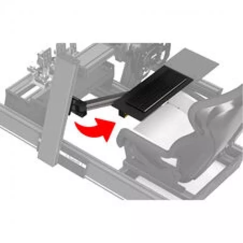 Bandeja para teclado SABELT SIM RACING, suporte de teclado ajustável - preto