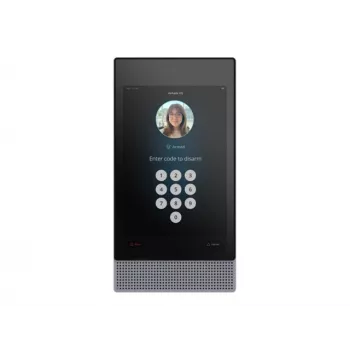 Verkada BC82 Controlo de alarme com câmara - Com fios/Sem fios - Bluetooth 5.0 - 863-928 MHz - RS-485/10/100 Ethernet - cinzento