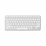 Satechi Slim EX1 Teclado Bluetooth para três dispositivos com comutação de modo Mac/Windows (Prateado)