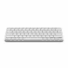 Satechi Slim EX1 Teclado Bluetooth para três dispositivos com comutação de modo Mac/Windows (Prateado)
