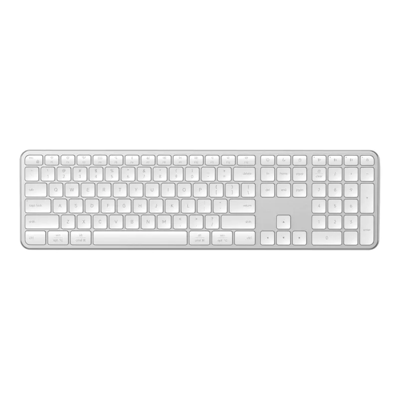 Satechi Slim EX3 Teclado Bluetooth Sem Fios para três dispositivos com comutador de modo Mac/Windows (Space Gray)