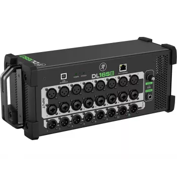 Misturadora digital de rack MACKIE DL16SE de 16 canais com pré-amplificadores Onyx+ e controlo Wi-Fi