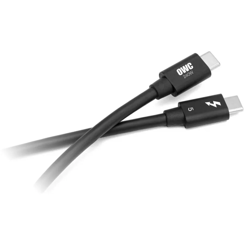Cabo Thunderbolt 5 / USB-C OWC de 0,8 metros