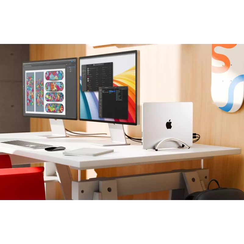 Twelve South BookArc Flex Suporte Vertical para Portátil para MacBook - Cromado