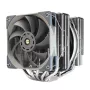 Thermalright Frost Commander 140 Dissipador de CPU de torre dupla, 7 heatpipes, 280W TDP, ventoinhas PWM de 140mm + 120mm