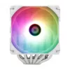 Arrefecedor de CPU a Ar Thermalright Peerless Assassin 120 White ARGB Torre Dupla, 6 Heatpipes, 2 Ventoinhas PWM de 120mm, 265W TDP, LGA1700/AM5