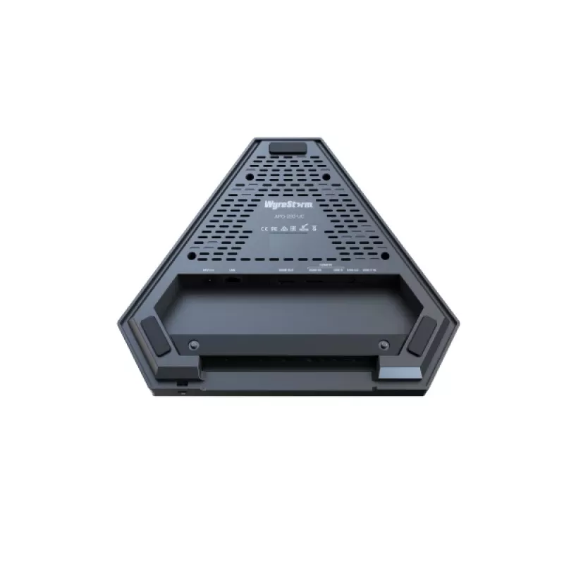 Wyrestorm APO-200-UC Telefone de conferência analógico/IP - sala média - teclas - tátil - Preto - 3840 x 2160 píxeis - 100 - 20000 Hz