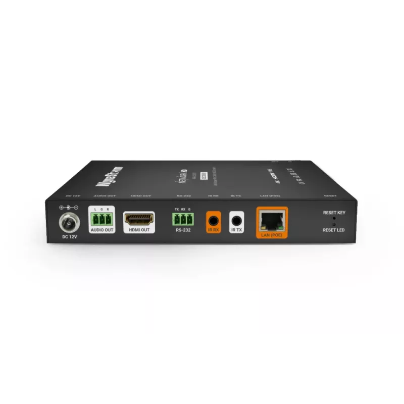 Wyrestorm NHD-120-RX Recetor AV over IP - 4K UHD HDMI 2.0, H.264/H.265, 1x RJ-45