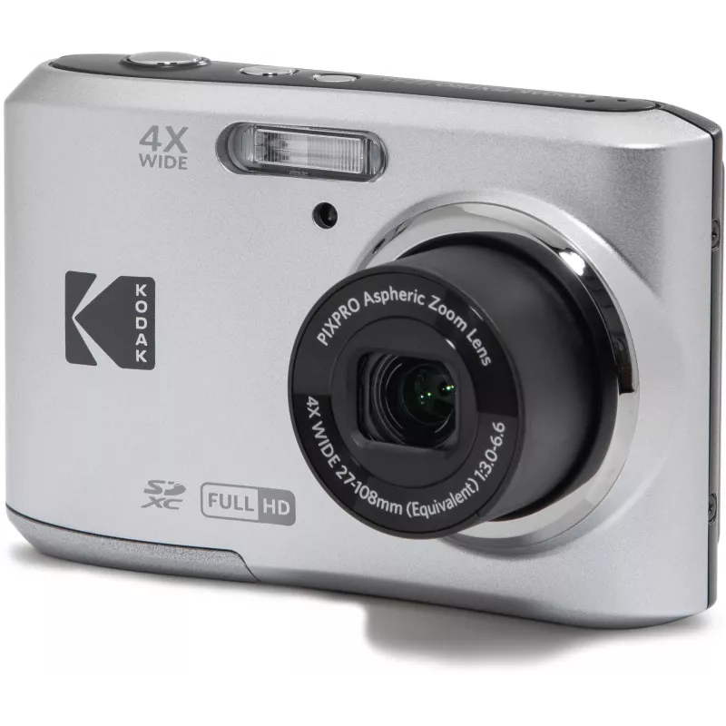 Kodak FZ45 prateado máquina fotográfica compacta