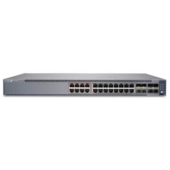 Juniper EX Series EX4100-24MP - Switch - L3 - gerido - 8 x 100/1G/2,5G/5G/10GBase-T + 16 x 1Gb Ethernet + 4 x 1/10 Gigabit (Uplink)