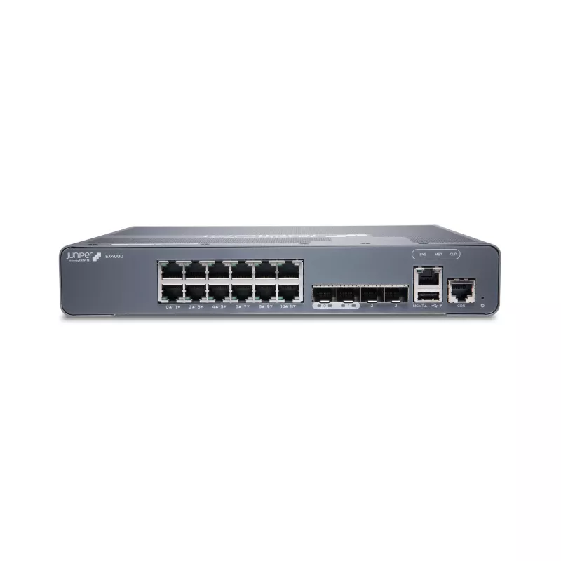 Switch Juniper EX Series EX4000-12T - L3 gerido - 12 portas Gigabit PoE+