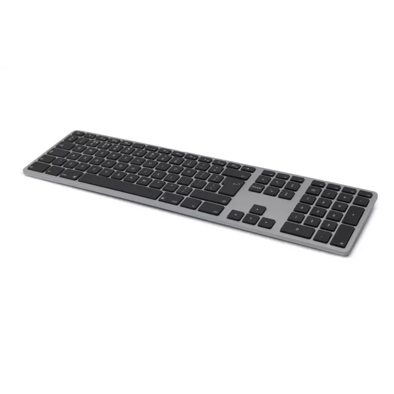 Teclado Matias com fios USB-C para Mac, Space Gray