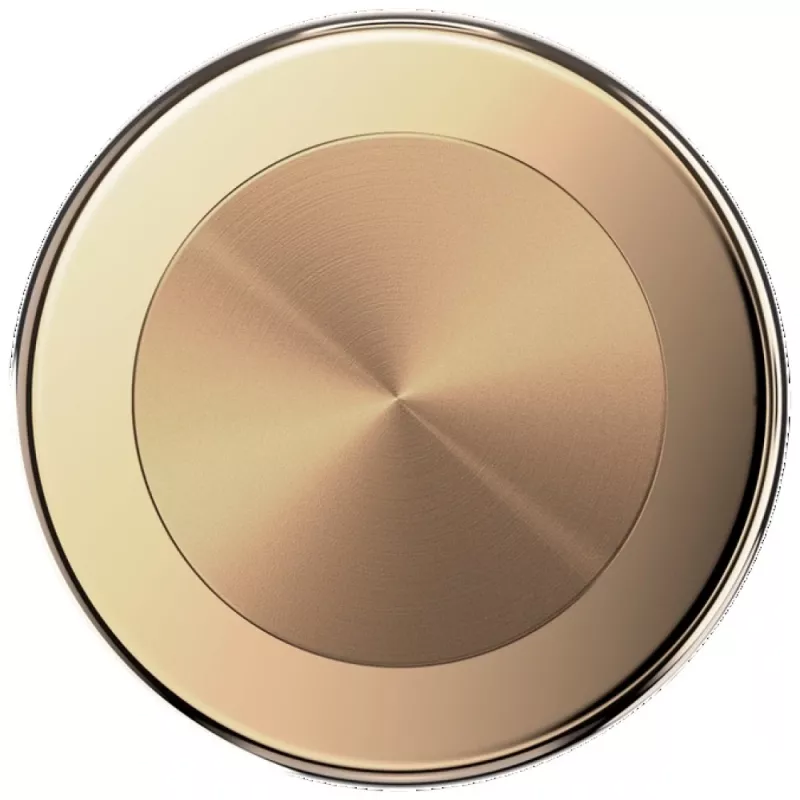 Popsockets Round Radial Gold Aluminum MagSafe Aderência e Suporte para Telefone Dourado 807259