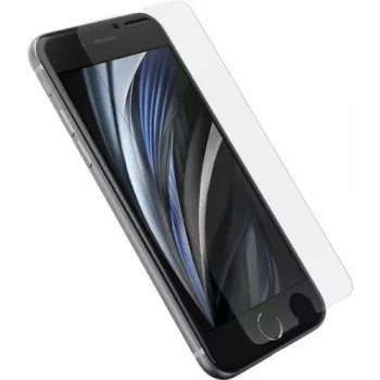 OtterBox Alpha Glass Protetor de Ecrã para Apple iPhone 6, 6s, 7, 8, SE (2.ª Ger.), SE (3.ª Ger.) - Antimicrobiano - Vidro Temperado