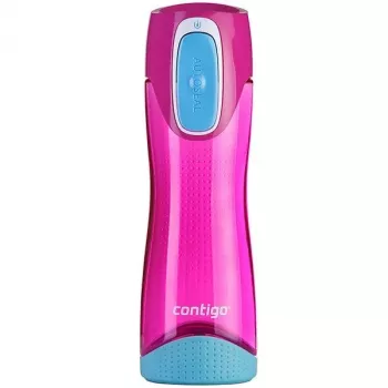 Contigo Swish 500ml Garrafa de Água de Plástico Tritan Raspberry Pink