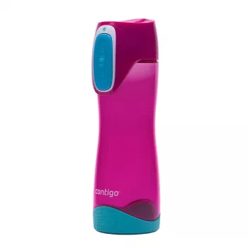 Contigo Swish 500ml Garrafa de Água de Plástico Tritan Raspberry Pink