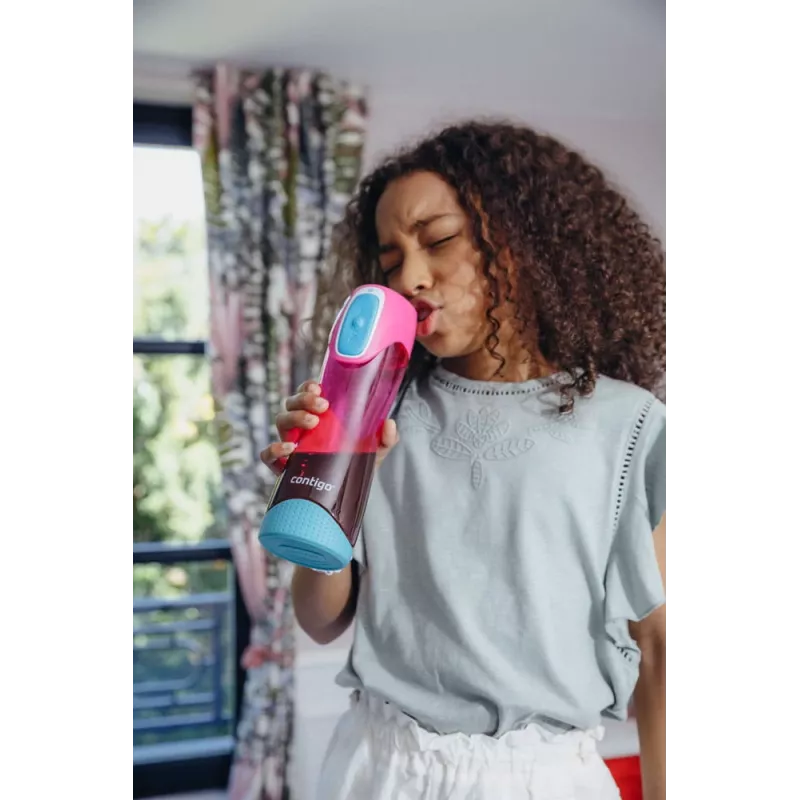 Contigo Swish 500ml Garrafa de Água de Plástico Tritan Raspberry Pink