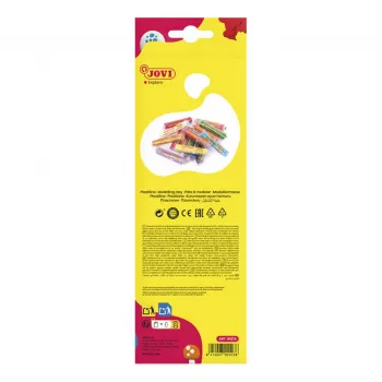 JOVI Plastilina Massa de modelar cores sortidas 15 cores 15 g cada