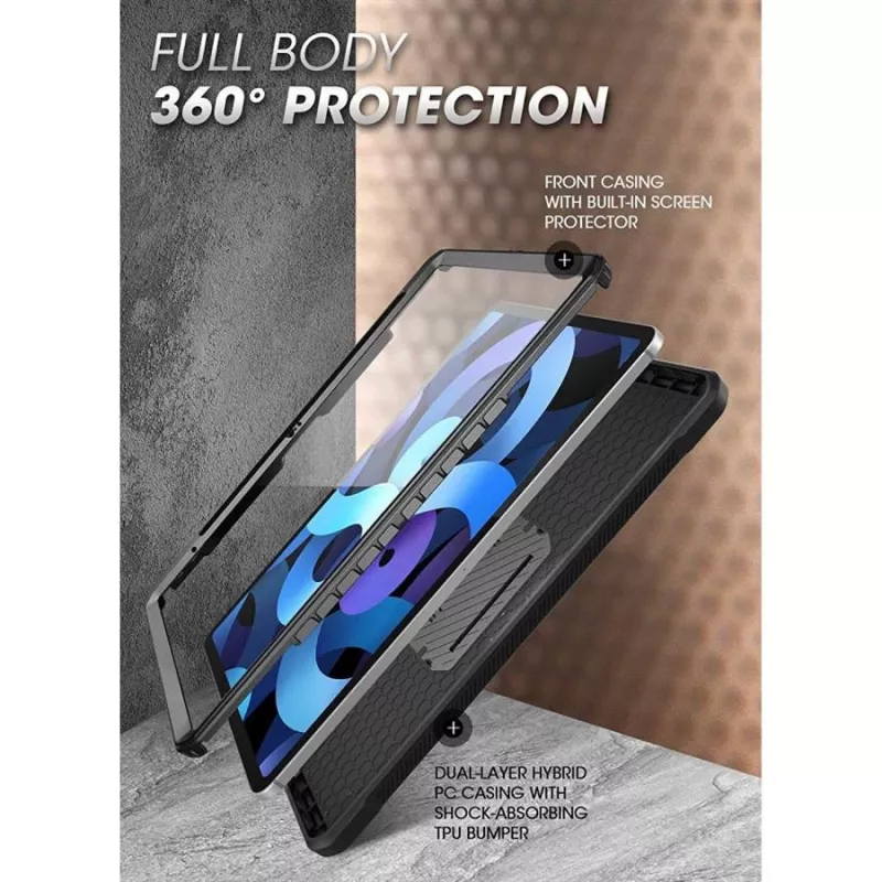 Supcase Unicorn Beetle Pro iPad 11 2025/ 10.9 2022 Preto