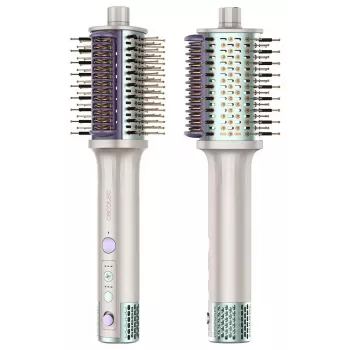 Escova de ar quente Cecotec CeramicCare Allin1, 1500 W, 4 em 1: secador, modelador, escova de ar e escova alisadora