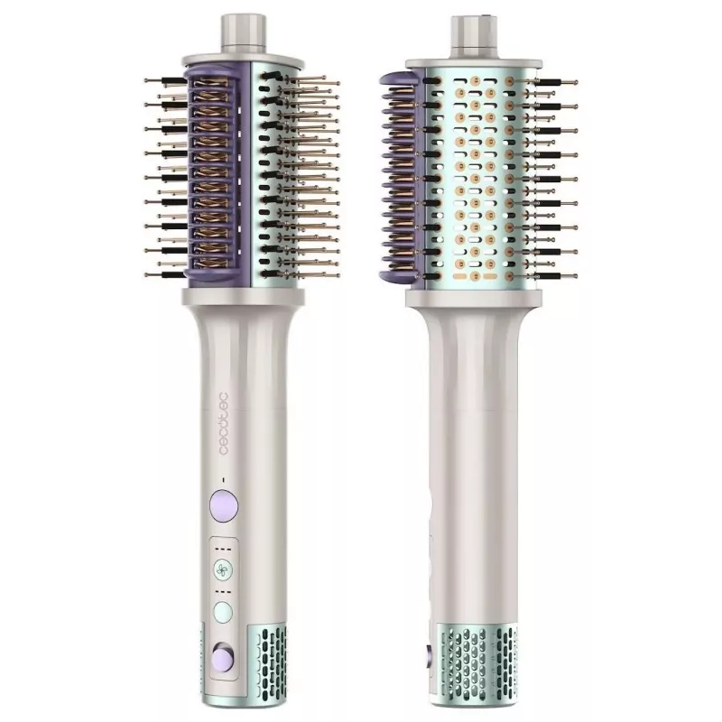 Escova de ar quente Cecotec CeramicCare Allin1, 1500 W, 4 em 1: secador, modelador, escova de ar e escova alisadora