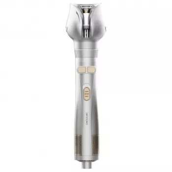 Escova de ar quente rotativa Cecotec CeramicCare 6in1 Gyro, 1100 W, 6 acessórios