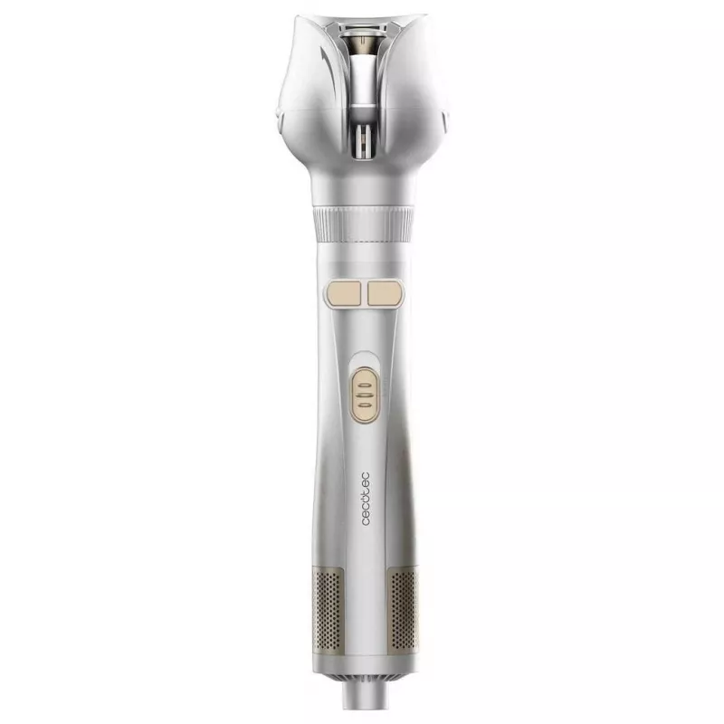 Escova de ar quente rotativa Cecotec CeramicCare 6in1 Gyro, 1100 W, 6 acessórios